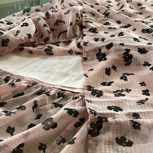 Leith, M, maxi, all over pattern, zipper, flat front waist - elastic back - Picture 10 of 10